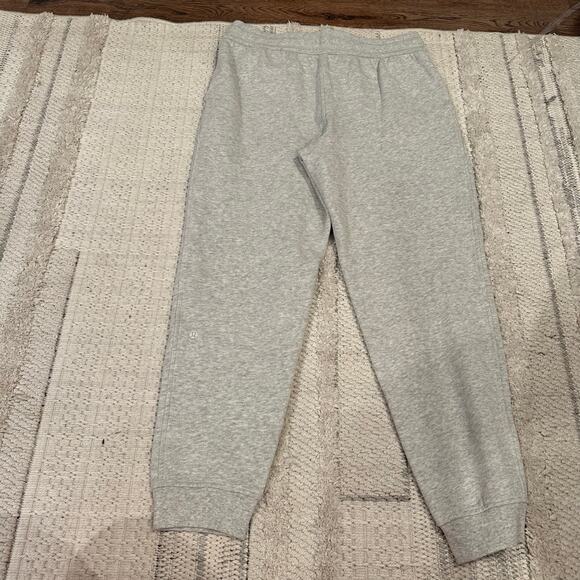 LULULEMON Women's Scuba High-Rise Cropped Jogger Size 10 In Light Grey - Picture 2 of 11